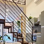 Twin Loft 01 - Cozy And Beauty Loft In Trastevere